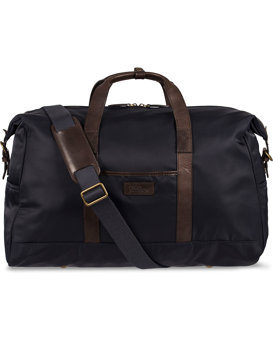 Homme | Oscar Jacobson Nylon Weekendbag Navy | Oscar Jacobson | Nylon Weekendbag Navy