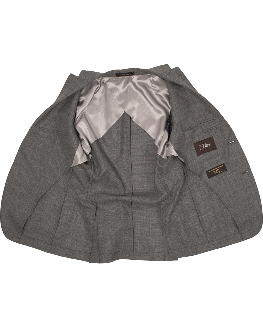 Homme | Blazers | Oscar Jacobson | Einar Patch Pocket Blazer Grey
