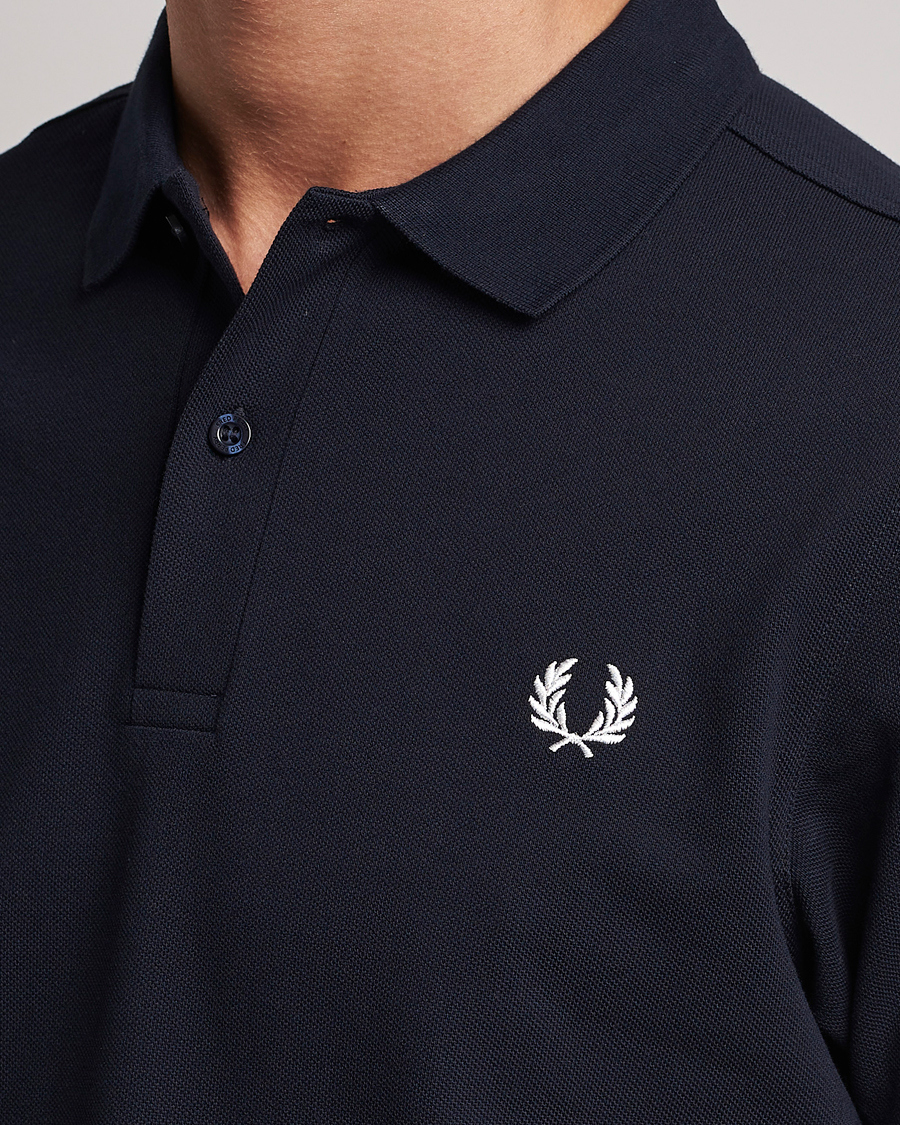 Heren | Polo's | Fred Perry | Plain Polo Navy