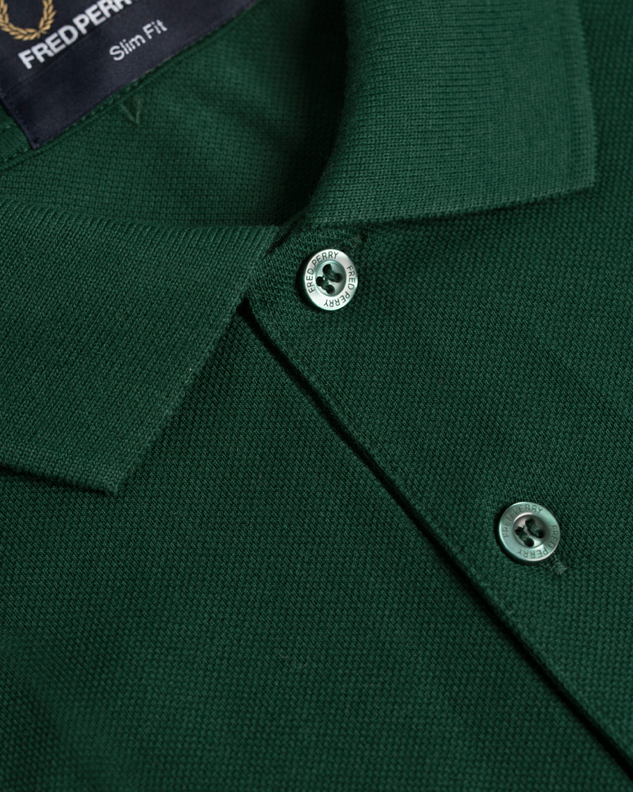 Homme | Polos | Fred Perry | Slim Fit Plain Polo Ivy Green
