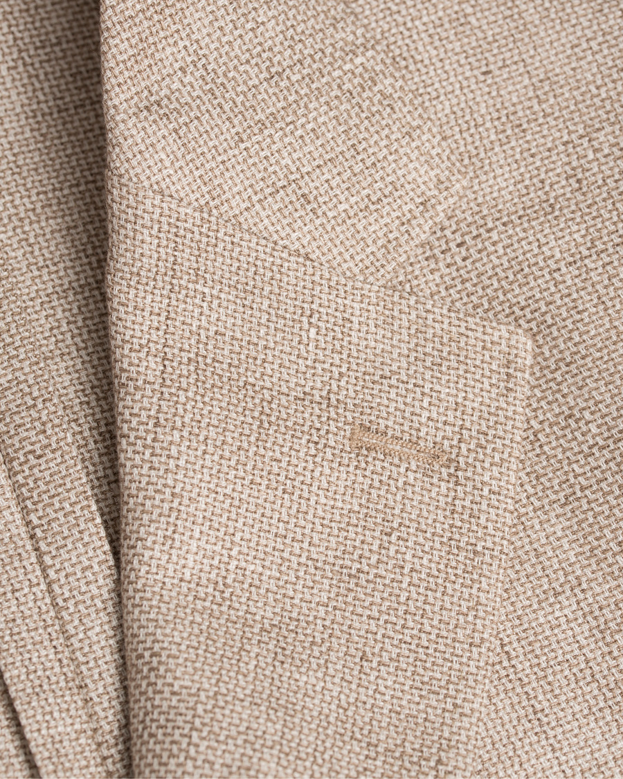 Homme | Blazers | Morris Heritage | Edward Structure Linen Blazer Khaki