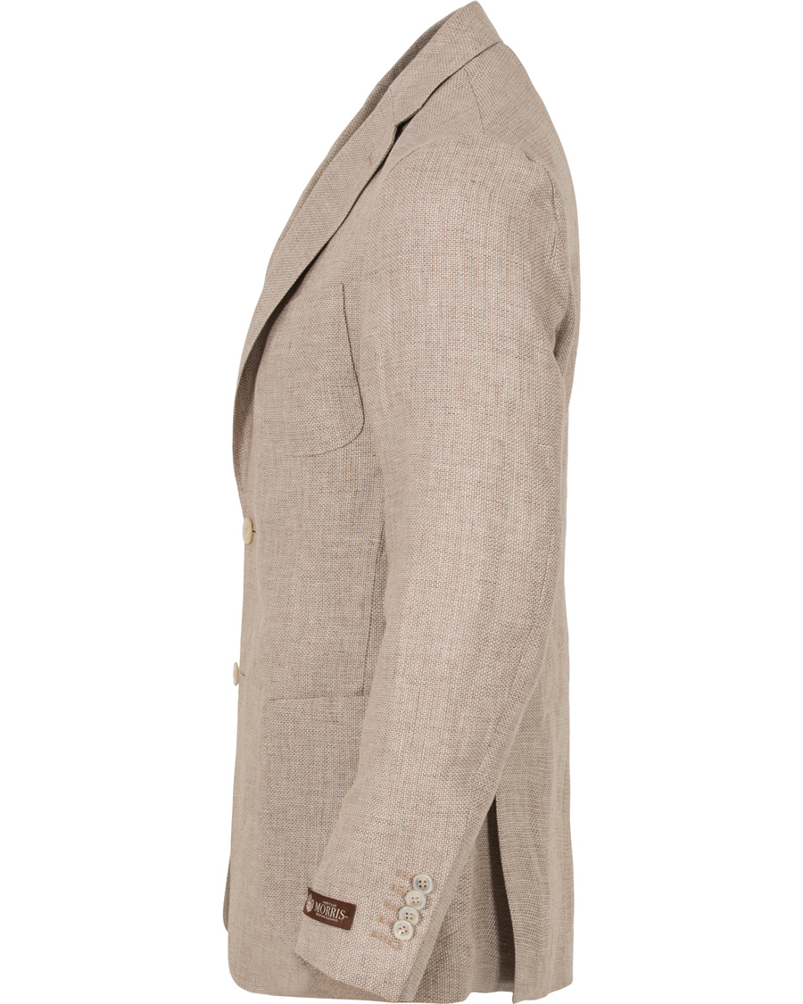 Homme | Blazers | Morris Heritage | Edward Structure Linen Blazer Khaki