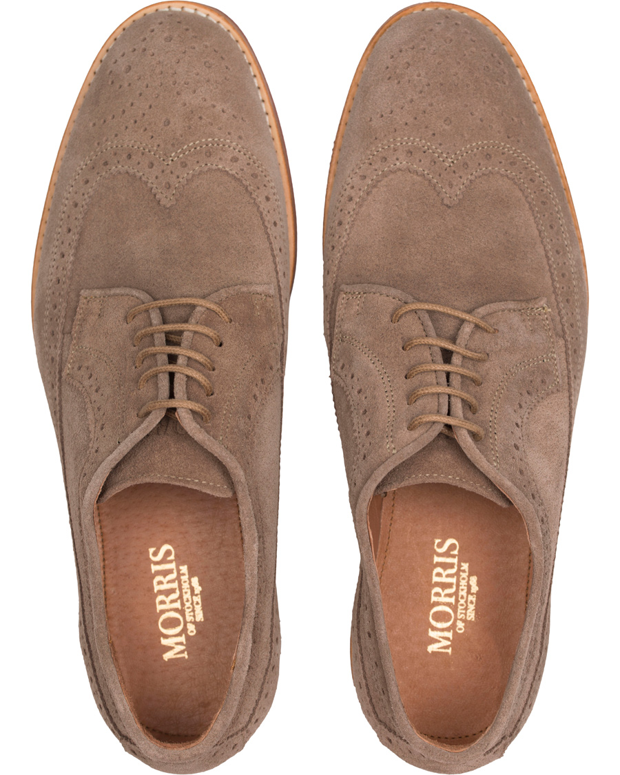 Homme | Morris Brouge Khaki Suede | Morris | Brouge Khaki Suede