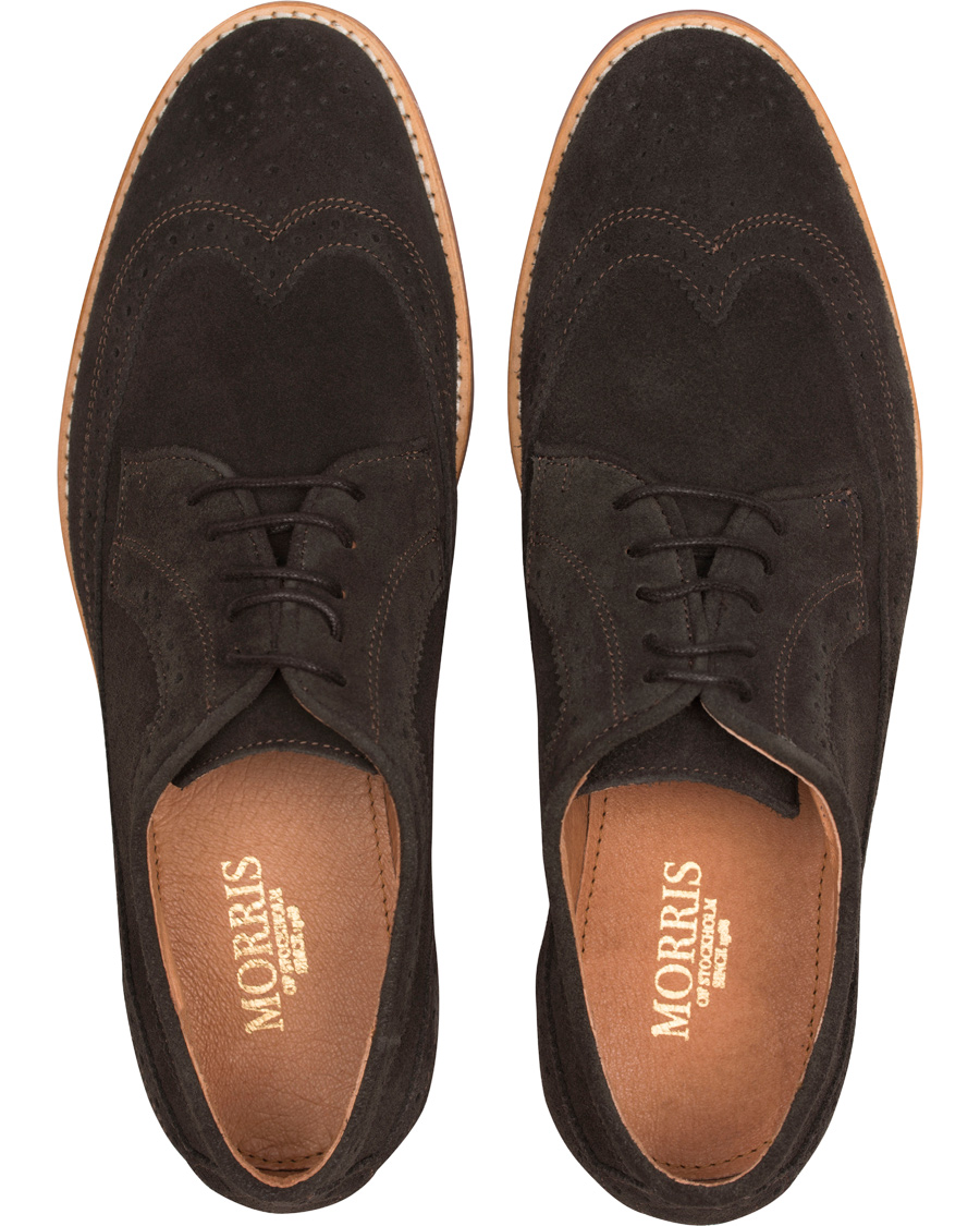 Heren | Morris Brouge Brown Suede | Morris | Brouge Brown Suede