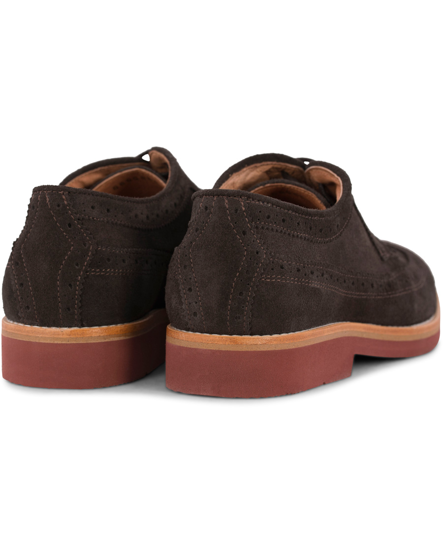 Heren | Morris Brouge Brown Suede | Morris | Brouge Brown Suede