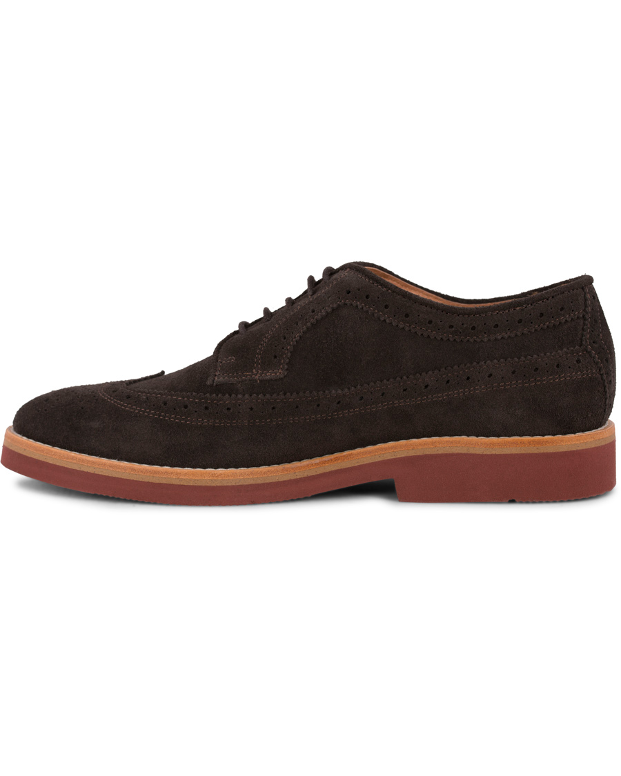 Heren | Morris Brouge Brown Suede | Morris | Brouge Brown Suede