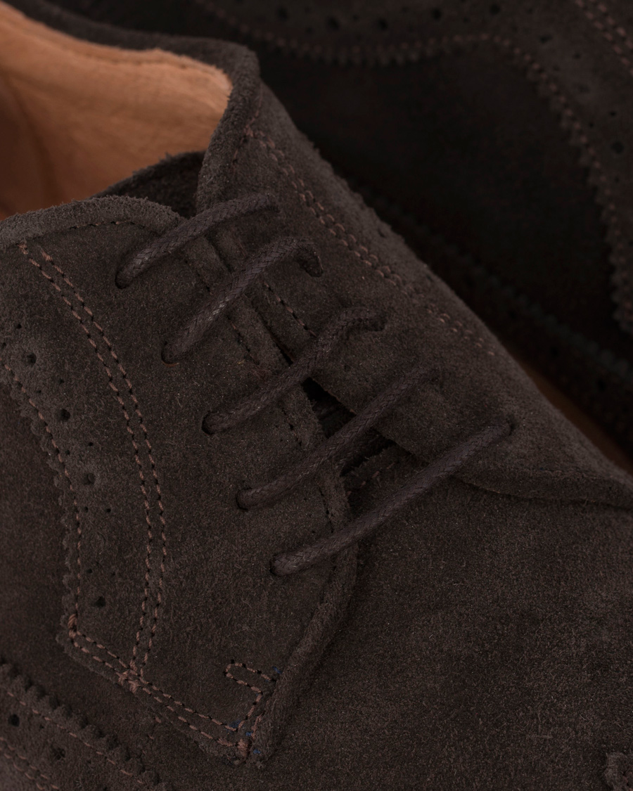 Heren | Morris Brouge Brown Suede | Morris | Brouge Brown Suede