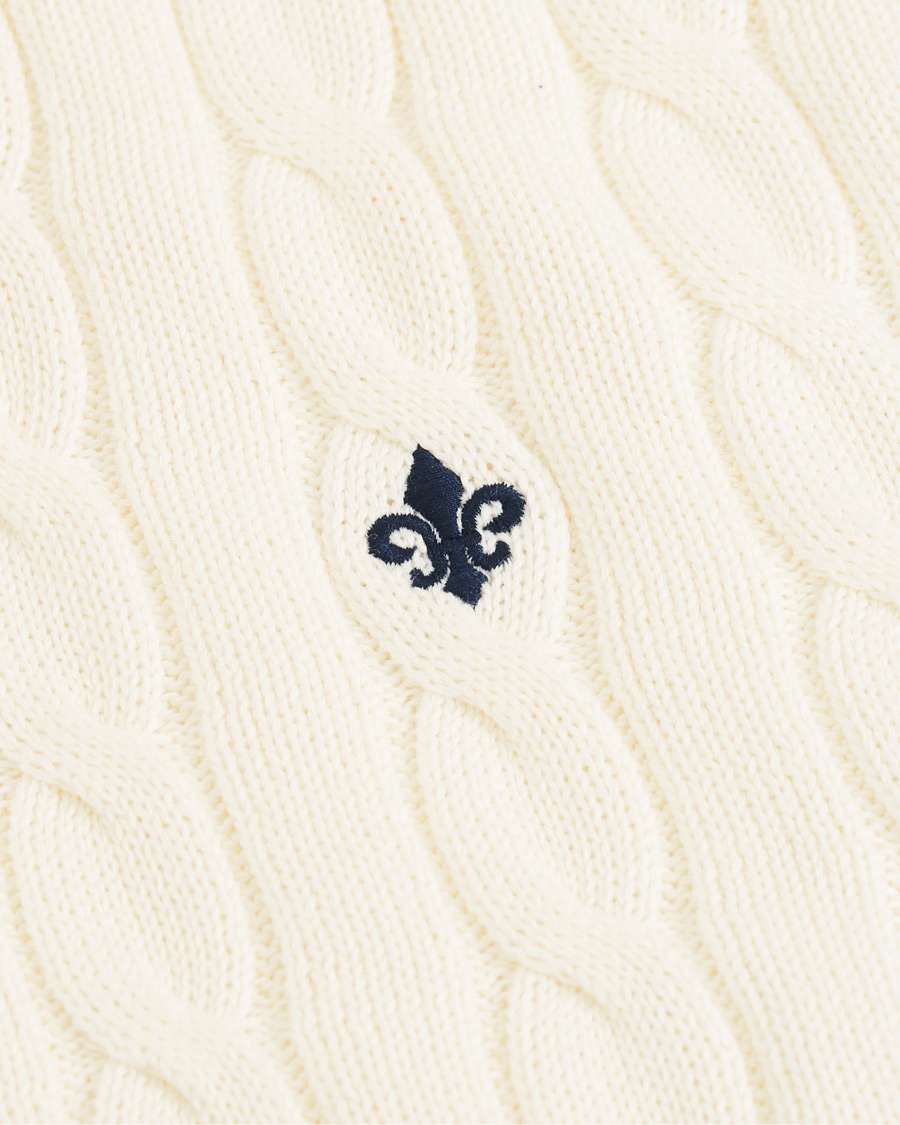 Homme | Pulls Et Tricots | Morris | Pima Cotton Cable Off White