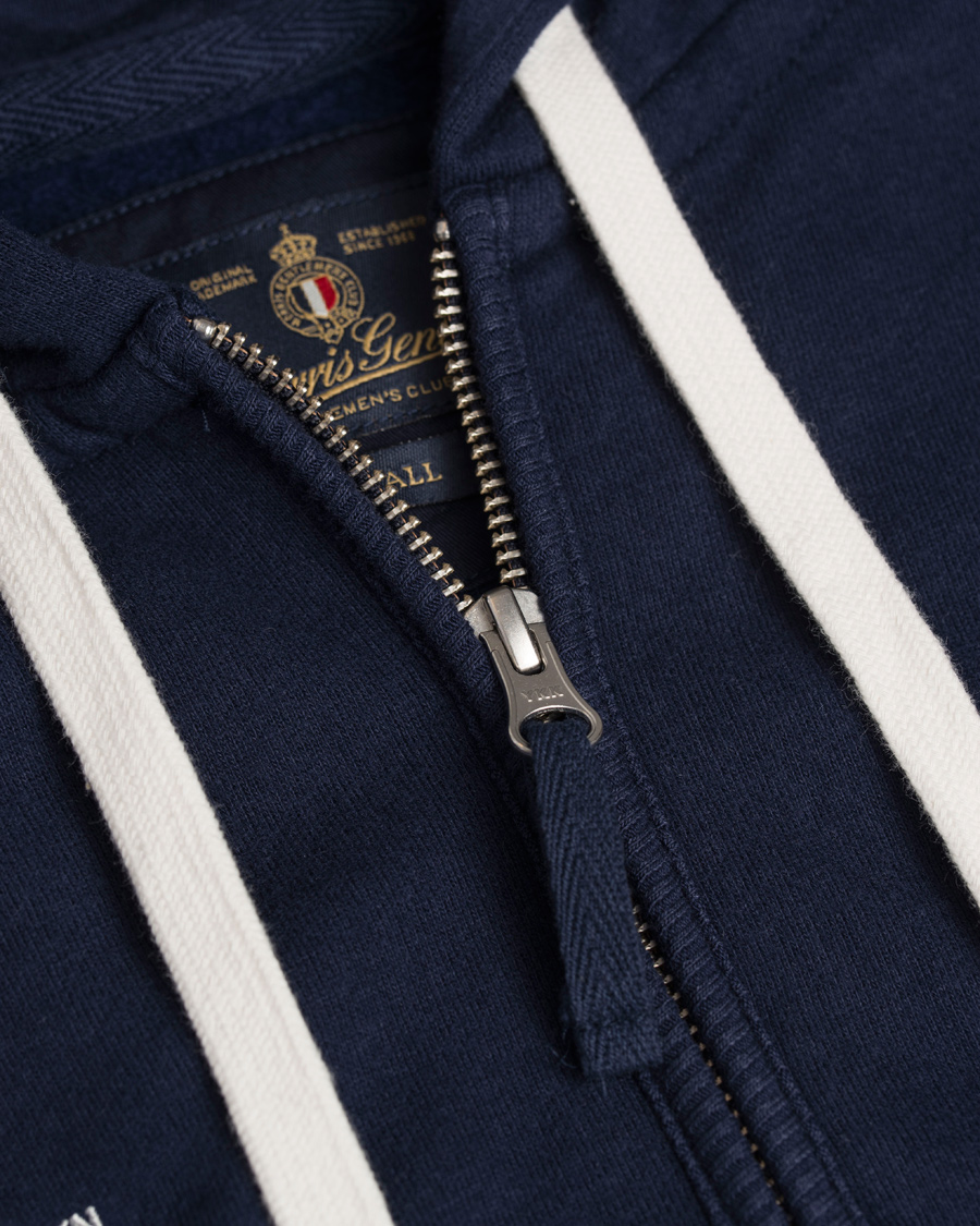 Homme | Pulls Et Tricots | Morris | Burlington Hood Old Blue