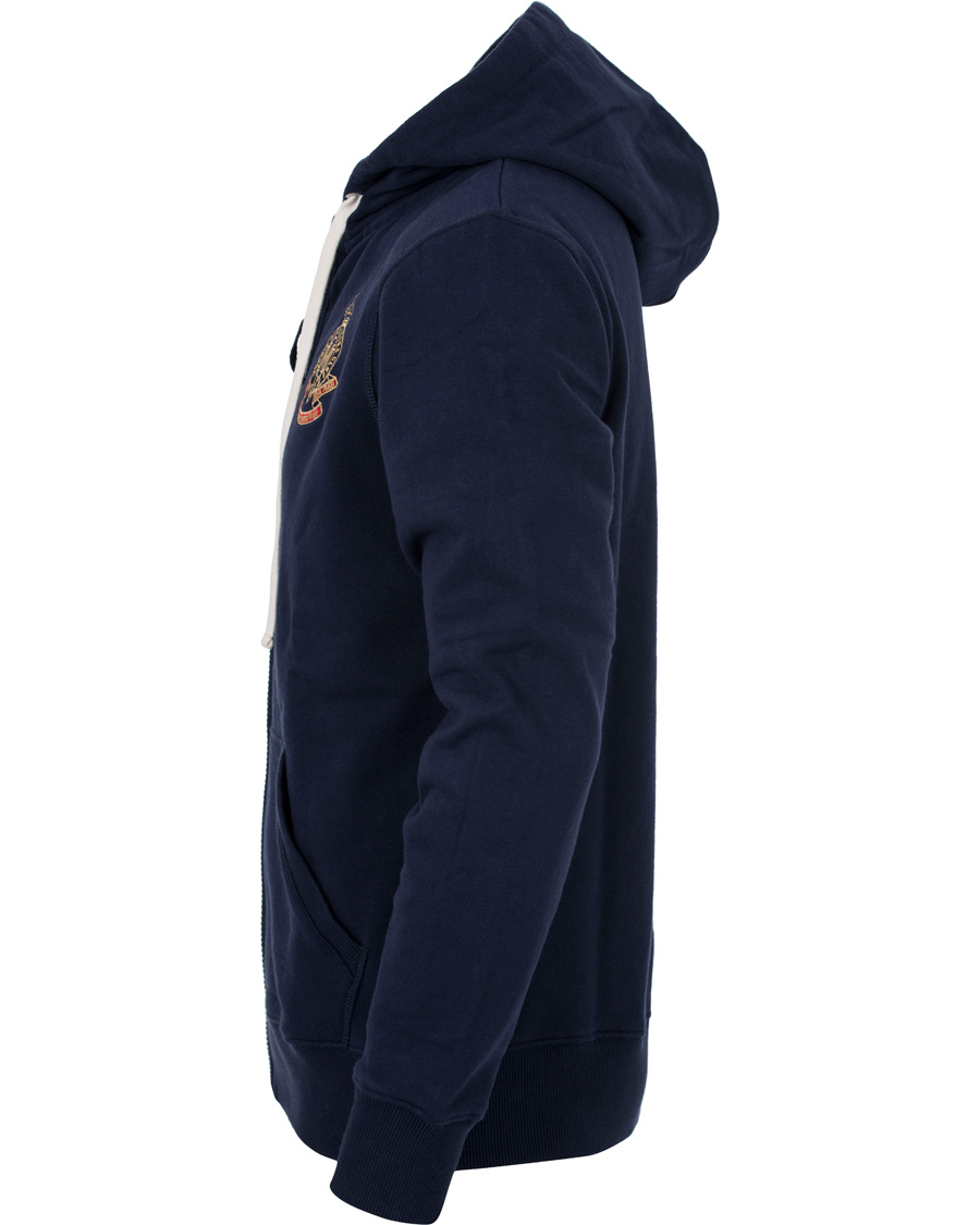 Homme | Pulls Et Tricots | Morris | Burlington Hood Old Blue