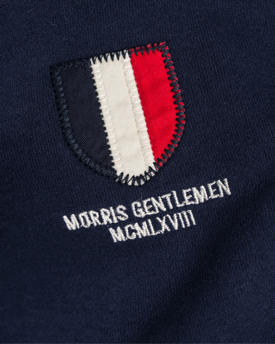 Homme | Pulls Et Tricots | Morris | Burlington Hood Old Blue