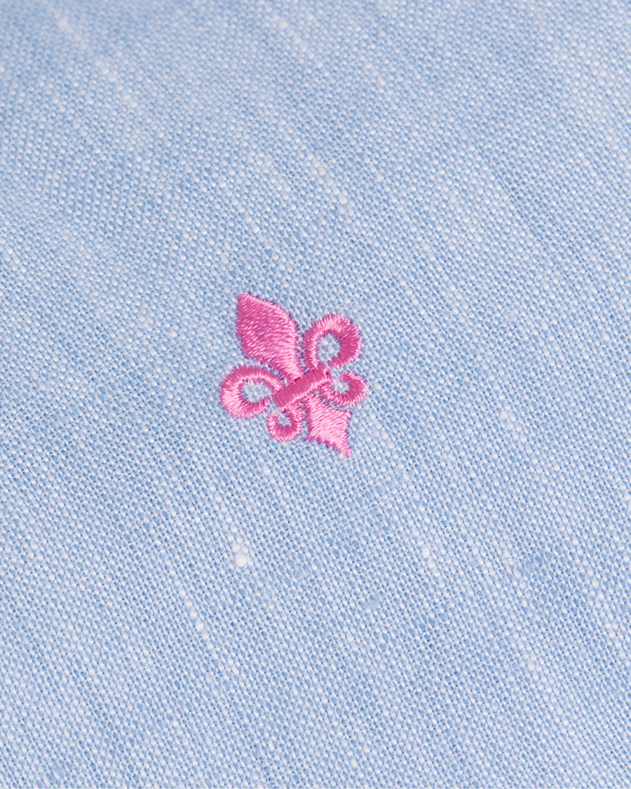 Homme | Chemises | Morris | Douglas Linen Shirt Light Blue