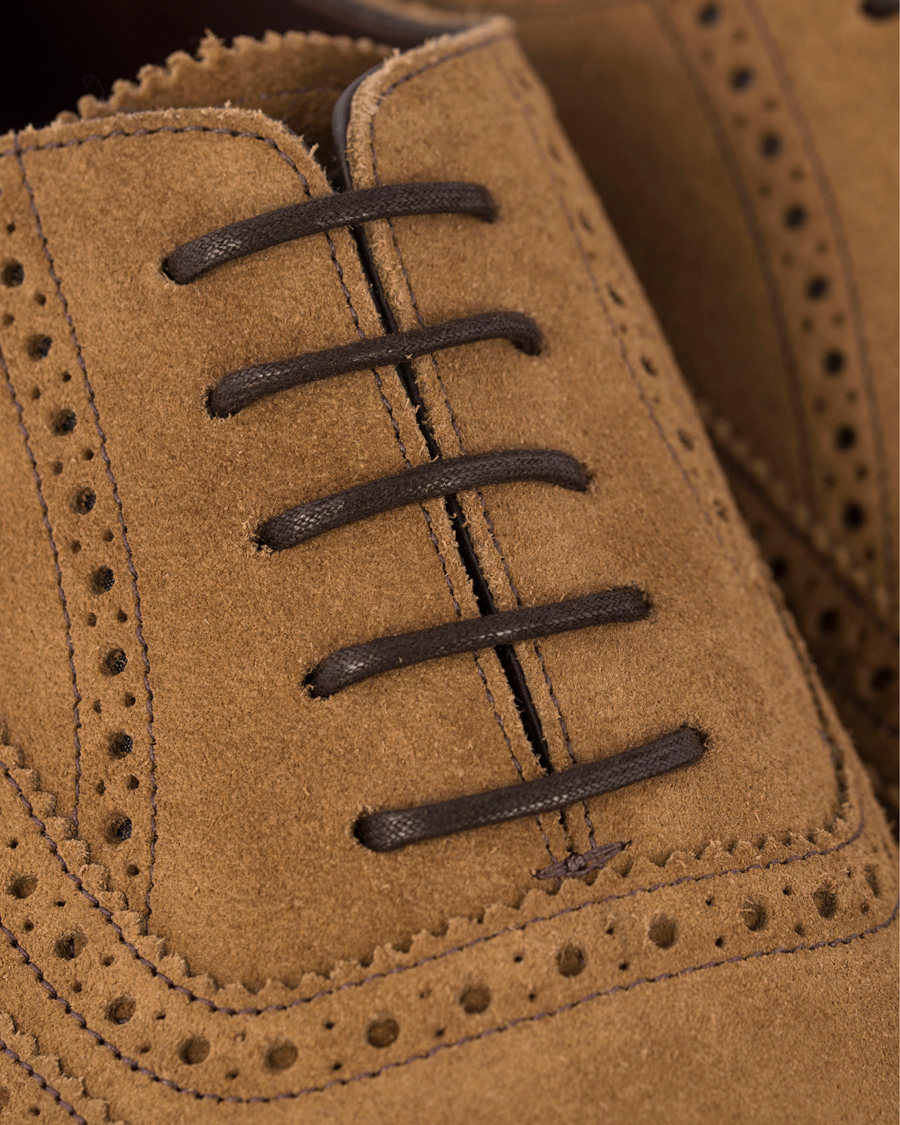 Heren | Loake 1880 MTO Buckingham Brogue Latice Maraca Suede | Loake 1880 | MTO Buckingham Brogue Latice Maraca Suede