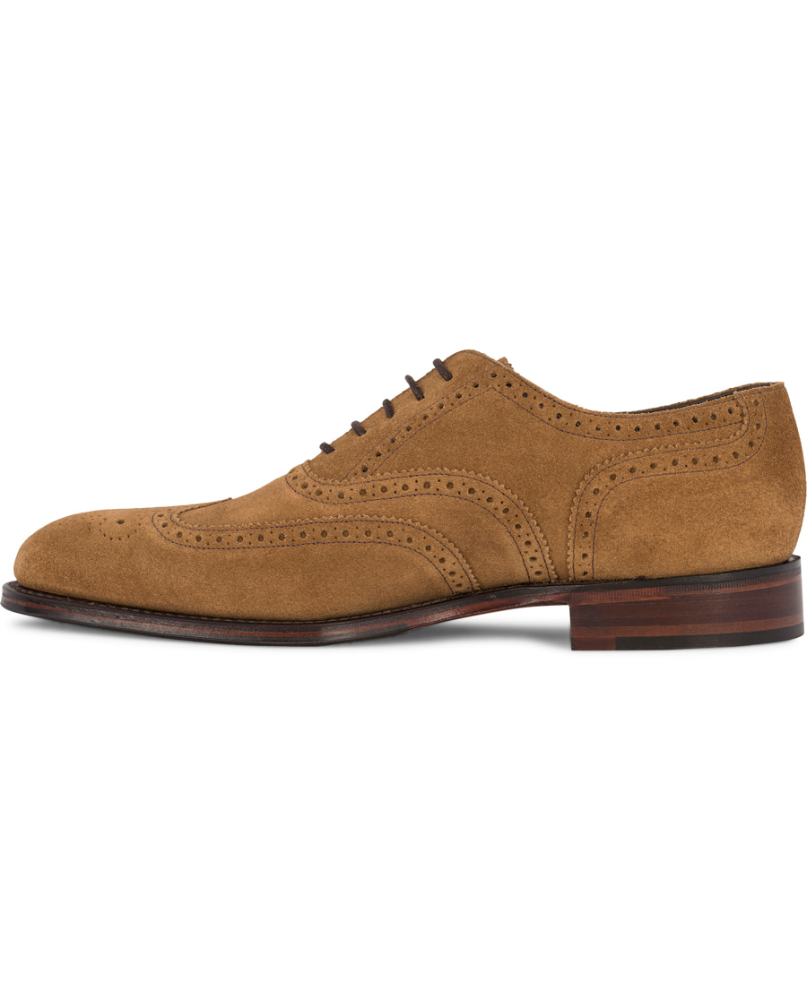 Heren | Loake 1880 MTO Buckingham Brogue Latice Maraca Suede | Loake 1880 | MTO Buckingham Brogue Latice Maraca Suede