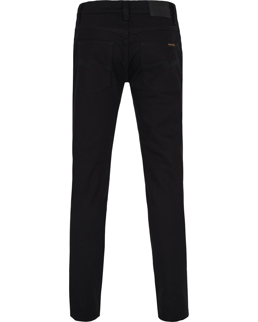 Homme | Jeans | Nudie Jeans | Grim Tim Organic Slim Fit Stretch Jeans Black Ring