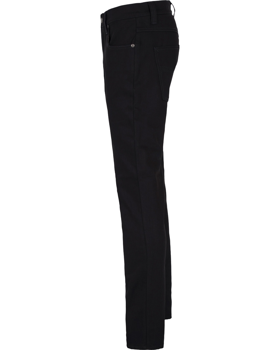 Homme | Jeans | Nudie Jeans | Grim Tim Organic Slim Fit Stretch Jeans Black Ring