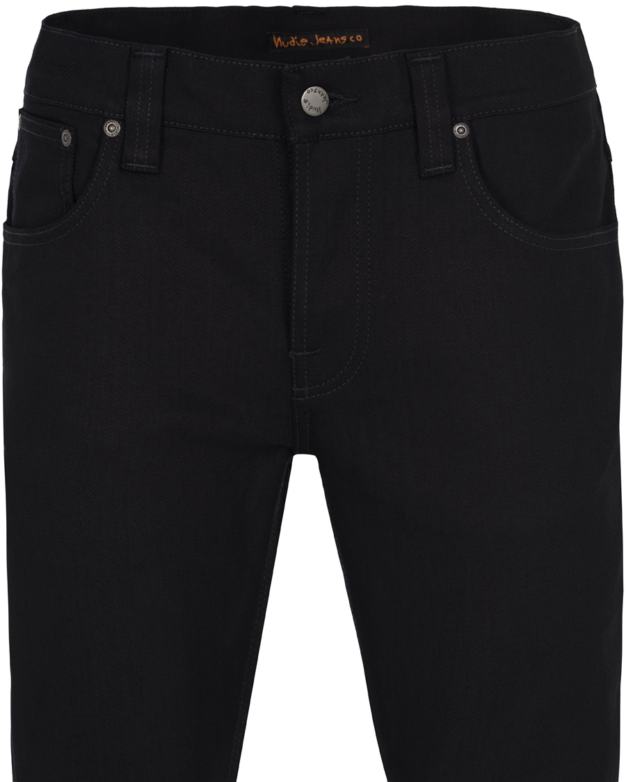 Homme | Jeans | Nudie Jeans | Grim Tim Organic Slim Fit Stretch Jeans Black Ring