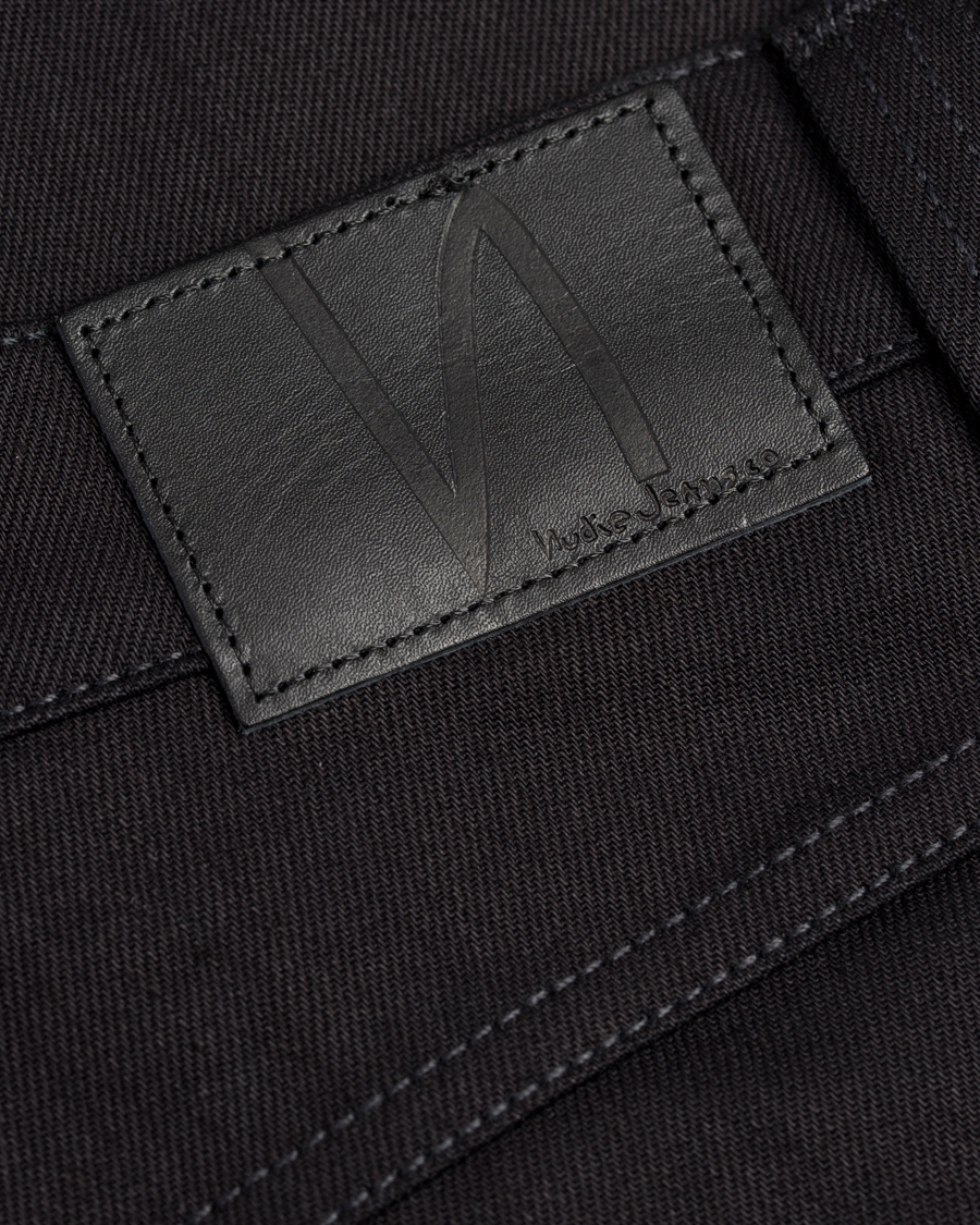 Homme | Jeans | Nudie Jeans | Grim Tim Organic Slim Fit Stretch Jeans Black Ring