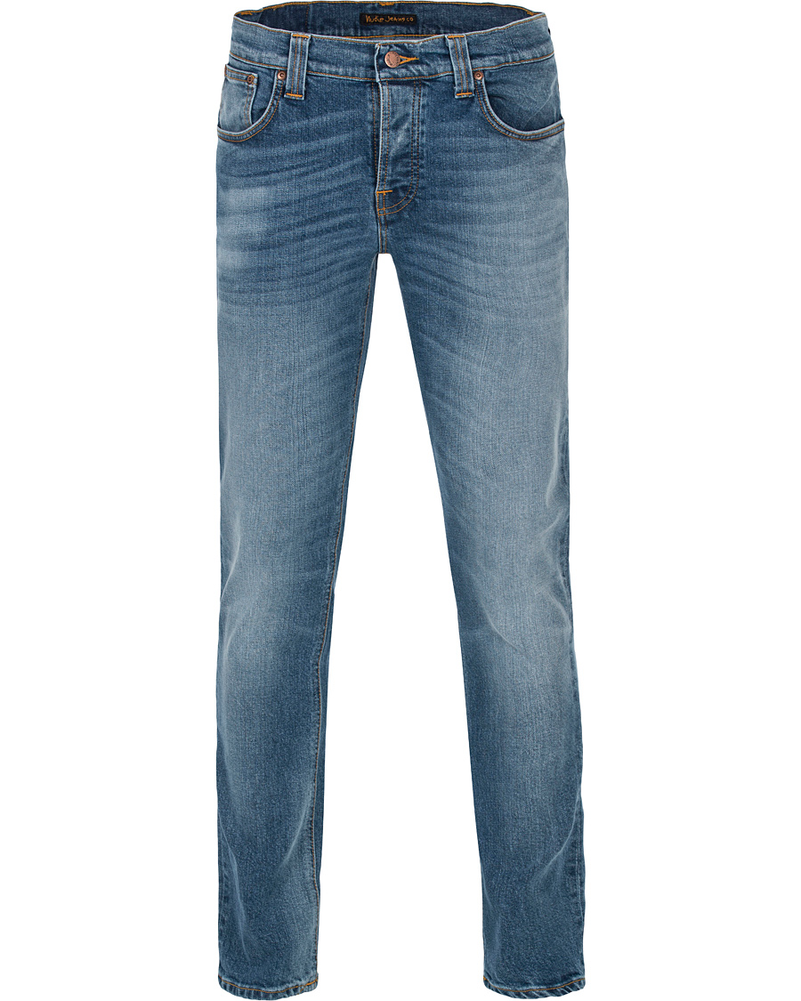 Homme | Jeans | Nudie Jeans | Grim Tim Organic Slim Fit Stretch Jeans Coast Blues