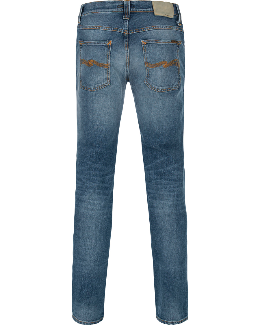 Homme | Jeans | Nudie Jeans | Grim Tim Organic Slim Fit Stretch Jeans Coast Blues