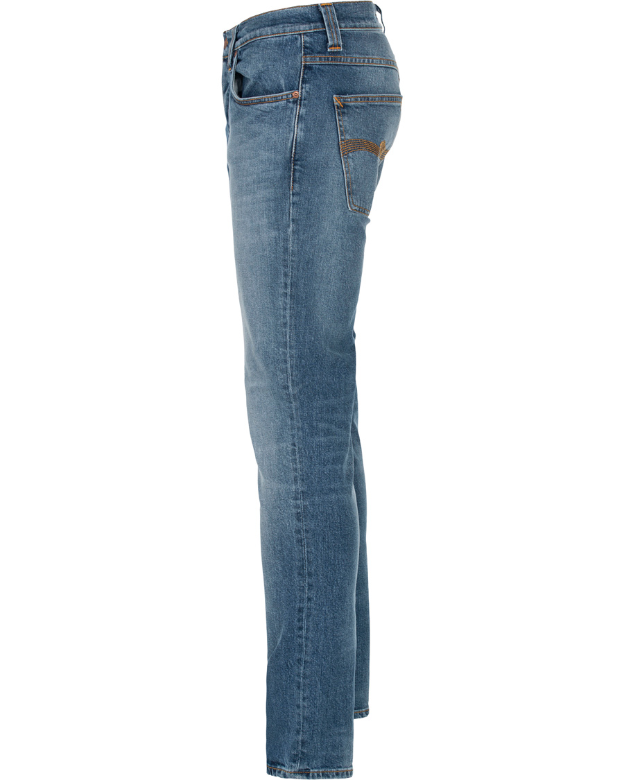 Homme | Jeans | Nudie Jeans | Grim Tim Organic Slim Fit Stretch Jeans Coast Blues