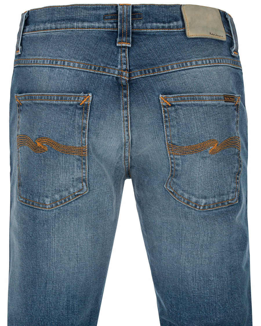 Homme | Jeans | Nudie Jeans | Grim Tim Organic Slim Fit Stretch Jeans Coast Blues