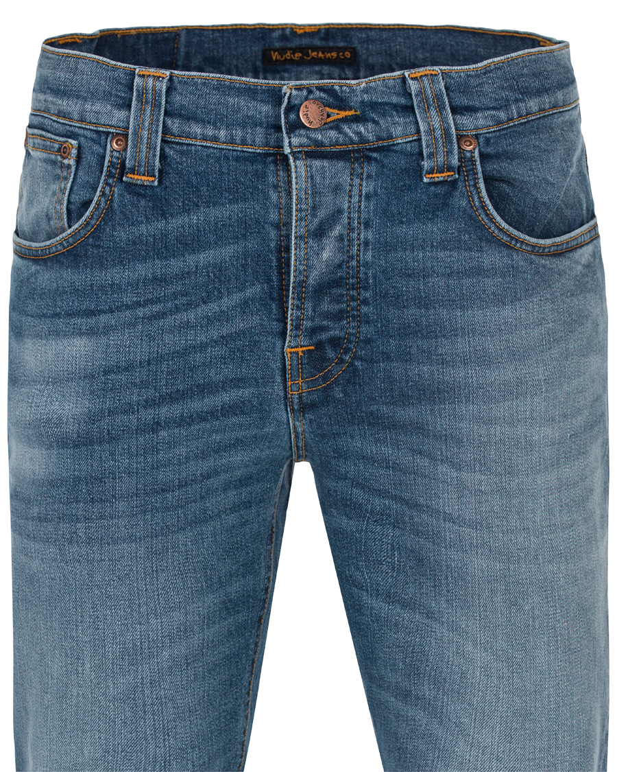 Homme | Jeans | Nudie Jeans | Grim Tim Organic Slim Fit Stretch Jeans Coast Blues