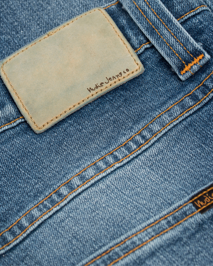 Homme | Jeans | Nudie Jeans | Grim Tim Organic Slim Fit Stretch Jeans Coast Blues