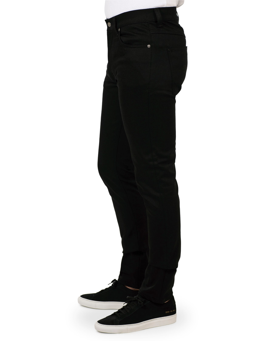 Homme | Jeans | Nudie Jeans | Lean Dean Organic Slim Fit Stretch Jeans Dry Cold Black