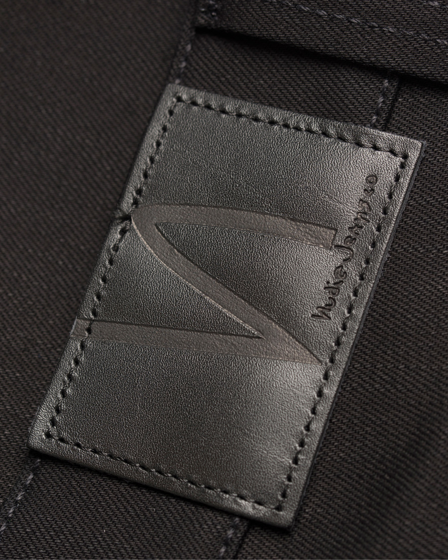 Homme | Jeans | Nudie Jeans | Lean Dean Organic Slim Fit Stretch Jeans Dry Cold Black