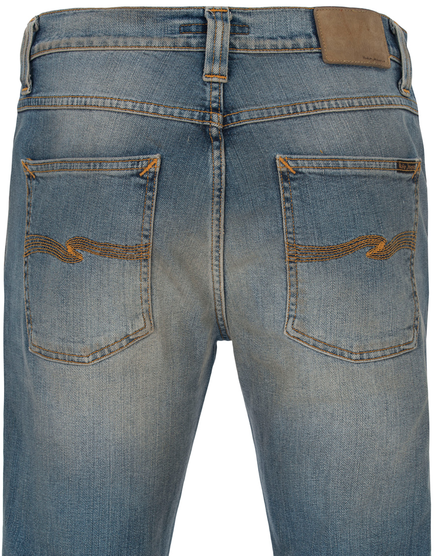 Homme | Jeans | Nudie Jeans | Lean Dean Organic Slim Fit Stretch Jeans Natural Fade