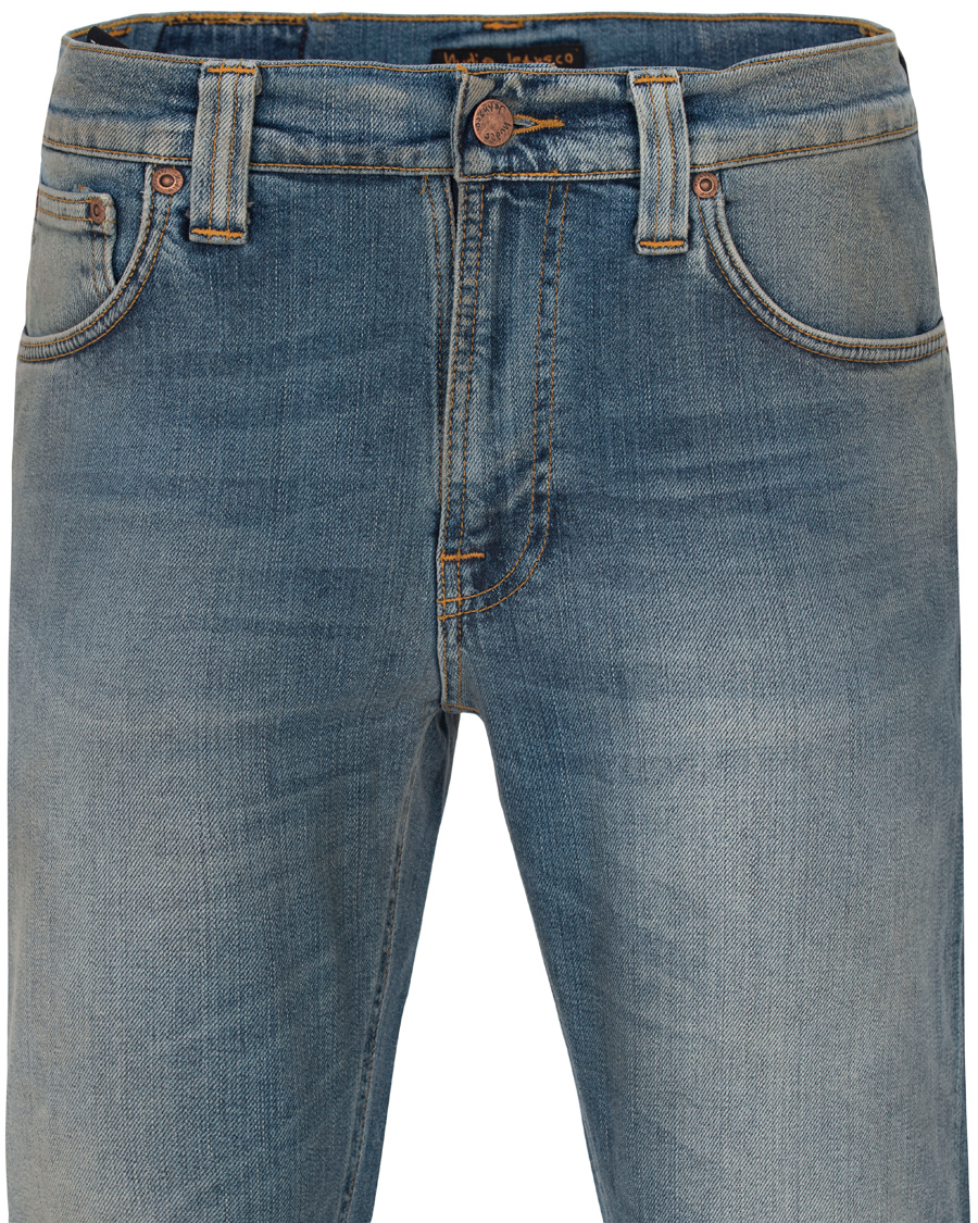 Homme | Jeans | Nudie Jeans | Lean Dean Organic Slim Fit Stretch Jeans Natural Fade