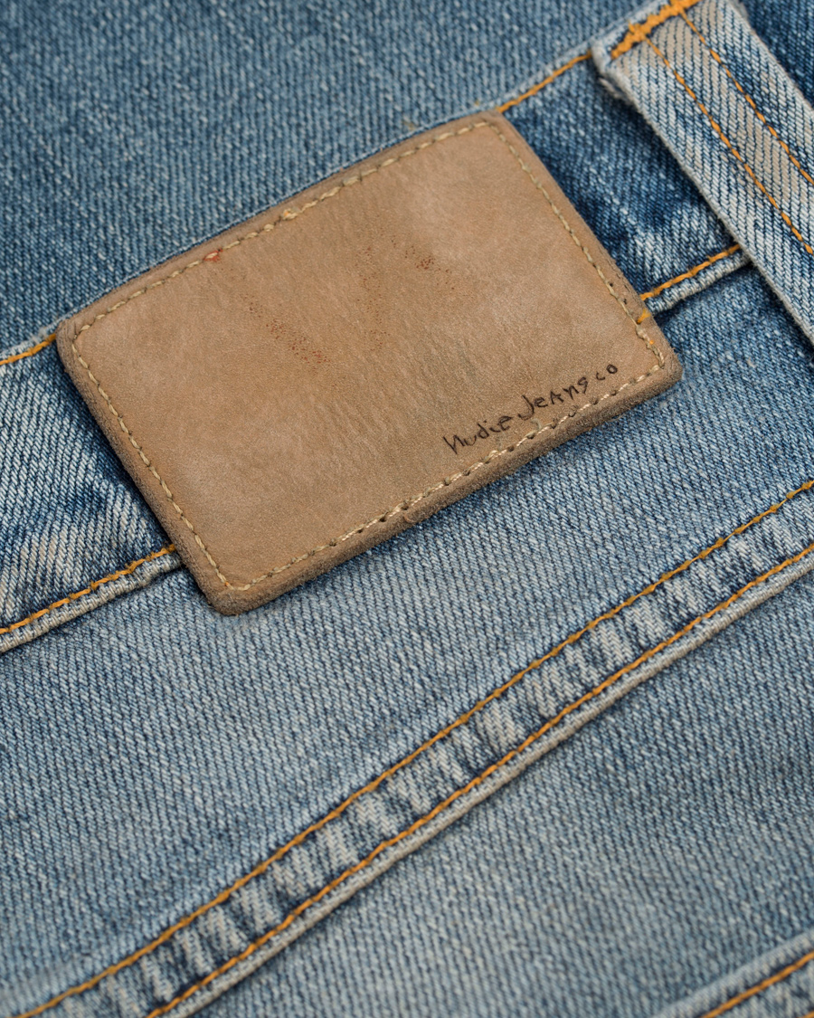 Homme | Jeans | Nudie Jeans | Lean Dean Organic Slim Fit Stretch Jeans Natural Fade