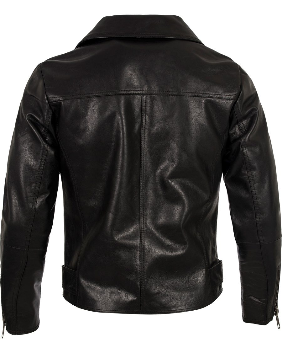 Homme | Manteaux Et Vestes | Nudie Jeans | Ziggy Punk Leather Jacket Black