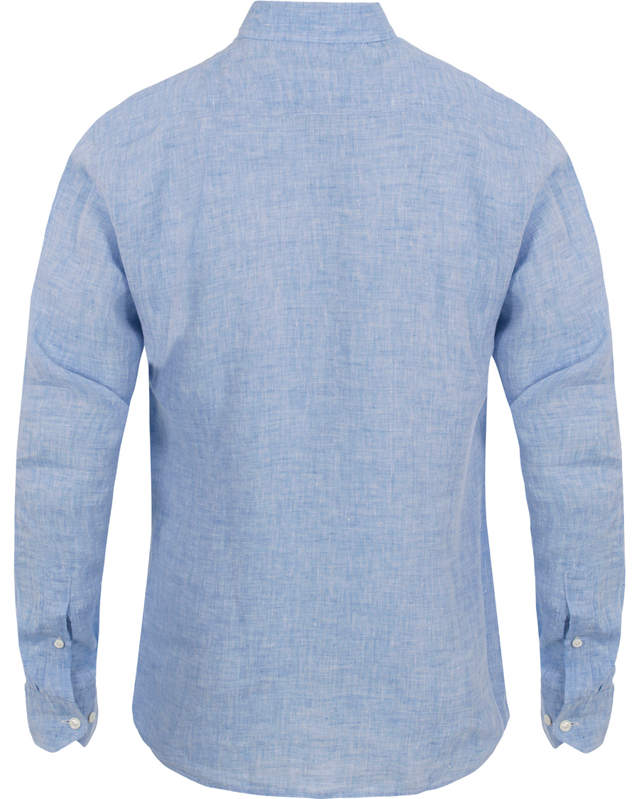 Homme | Chemises | Oscar Jacobson | Harry Slim Fit Button Down Shirt Light Blue