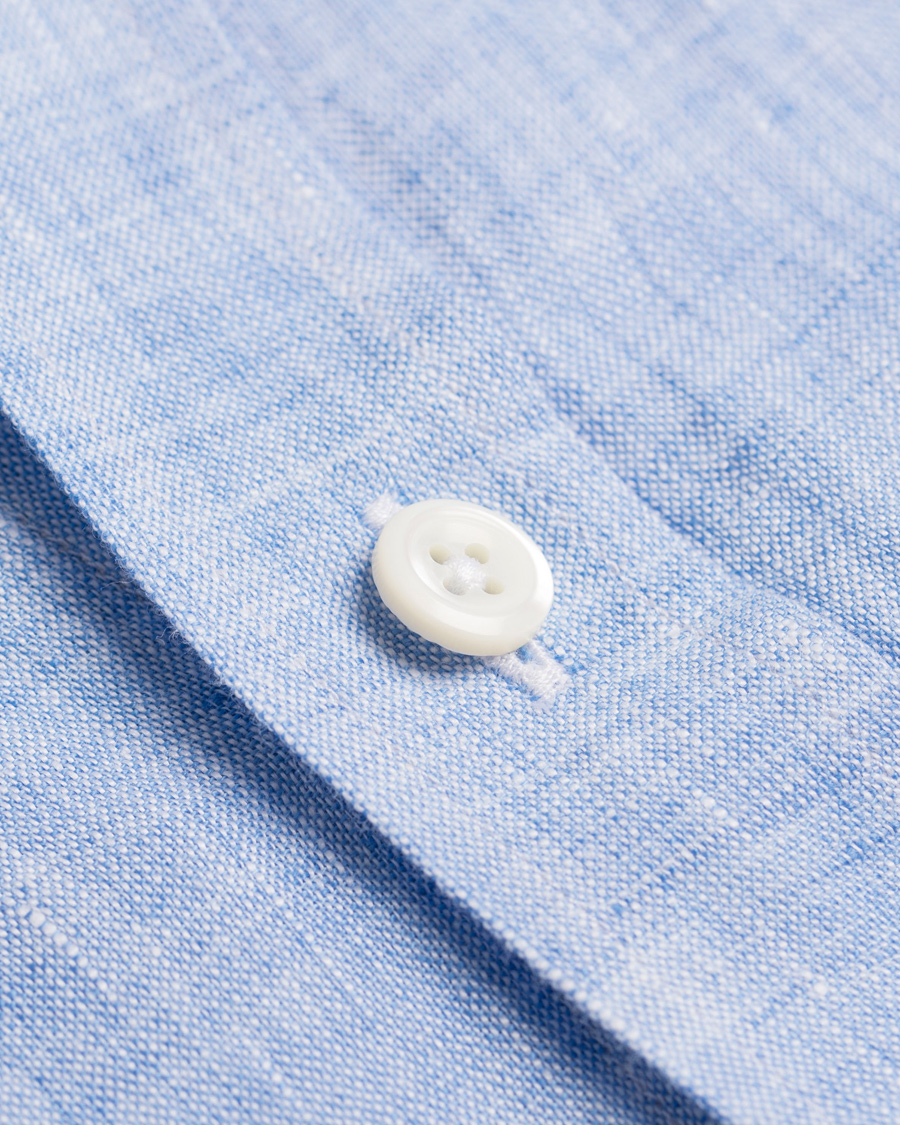 Homme | Chemises | Oscar Jacobson | Harry Slim Fit Button Down Shirt Light Blue