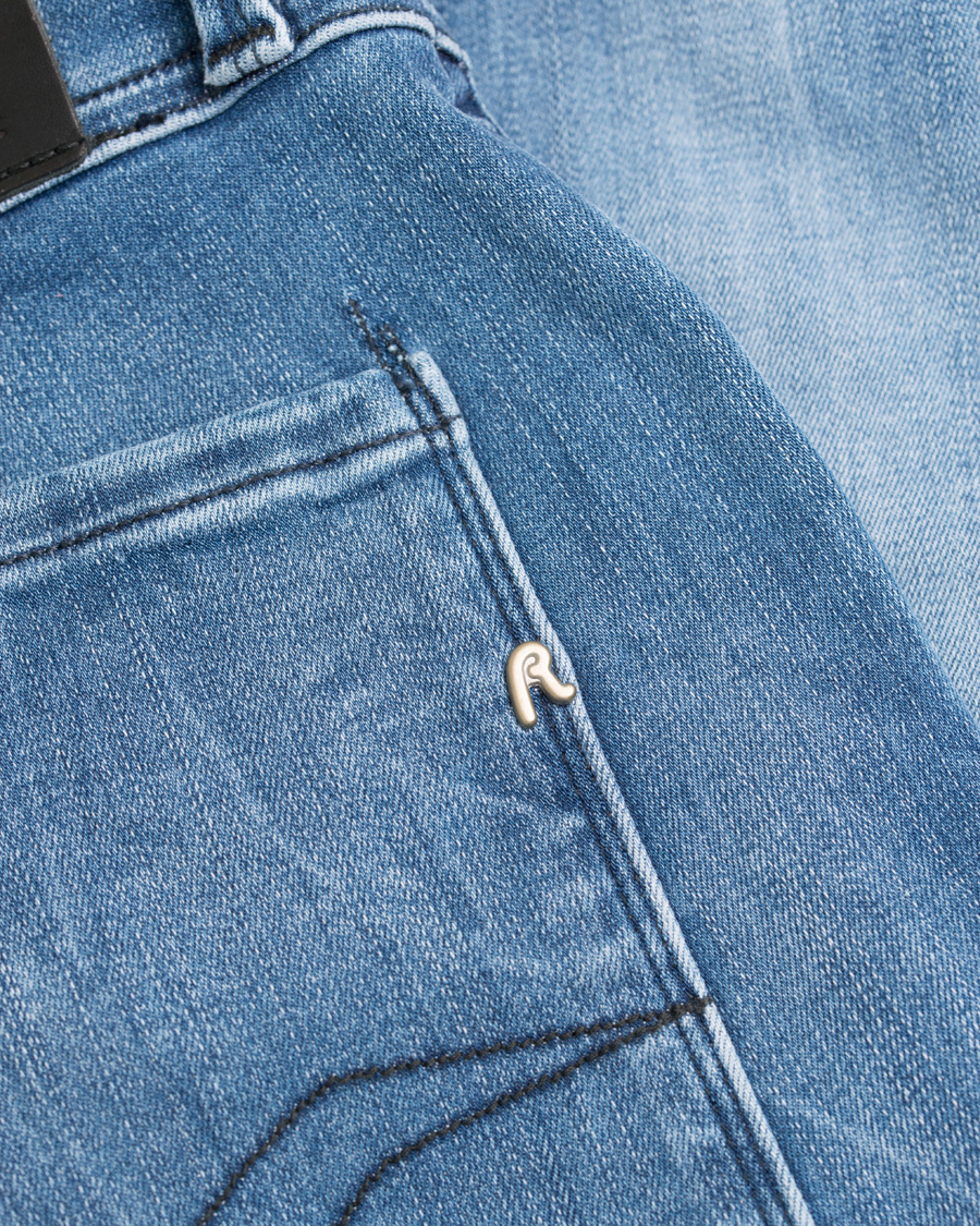Heren | Jeans | Replay | M914 Anbass Hyperflex Jeans Light Blue