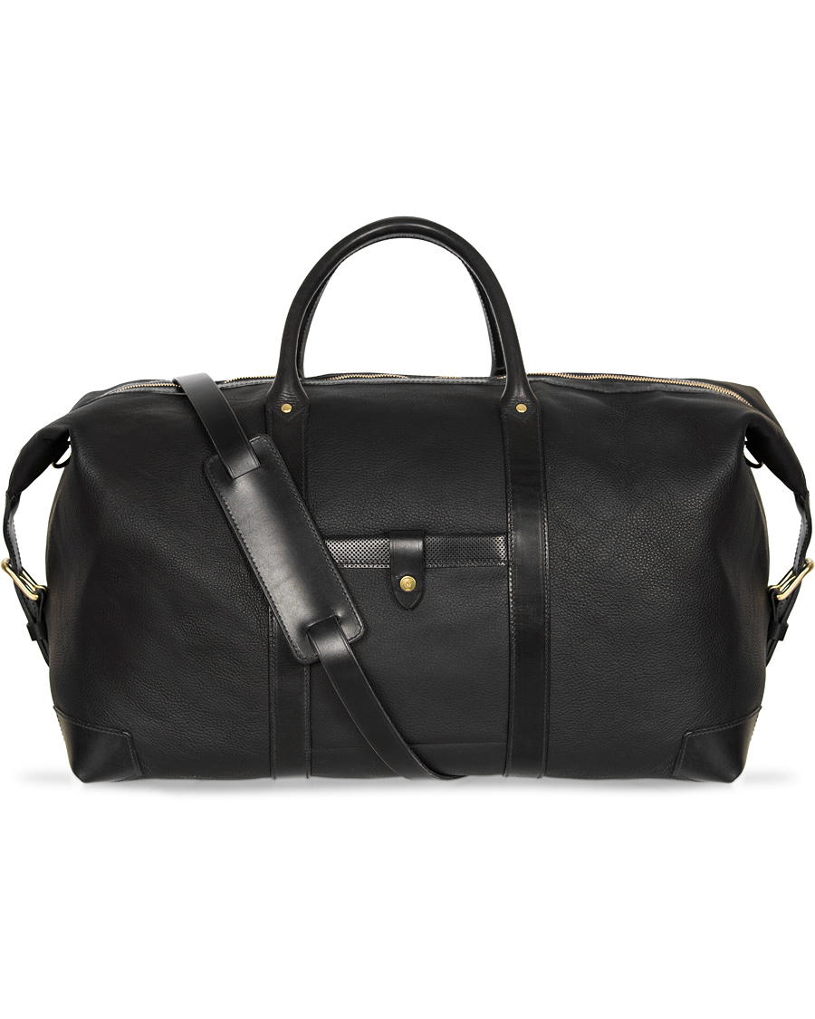 Homme | Tärnsjö Garveri TG1873 Weekender Large Black | Tärnsjö Garveri | TG1873 Weekender Large Black