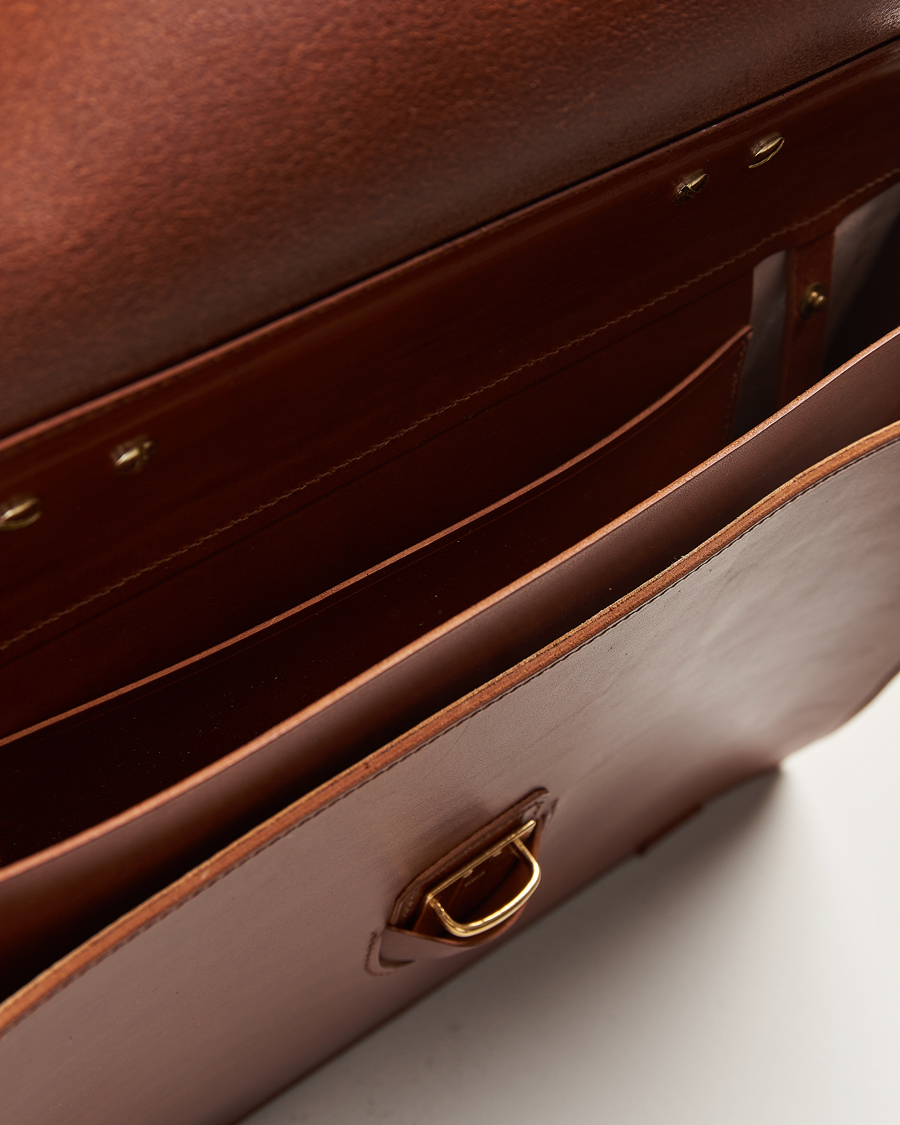 Homme | Sacs | Tärnsjö Garveri | TG1873 Briefcase Cognac