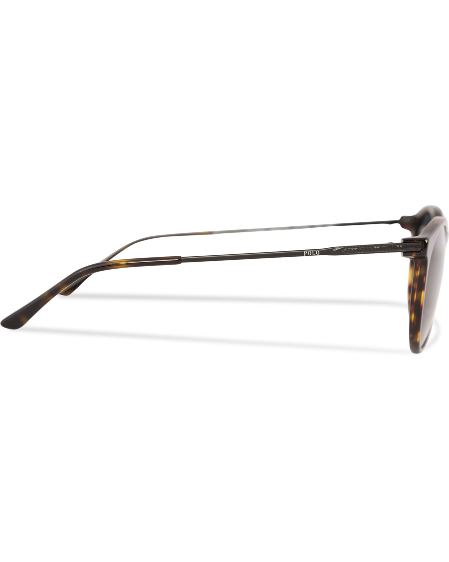 Homme | Polo Ralph Lauren 0PH4096 Round Sunglasses Havana/Grey | Polo Ralph Lauren | 0PH4096 Round Sunglasses Havana/Grey