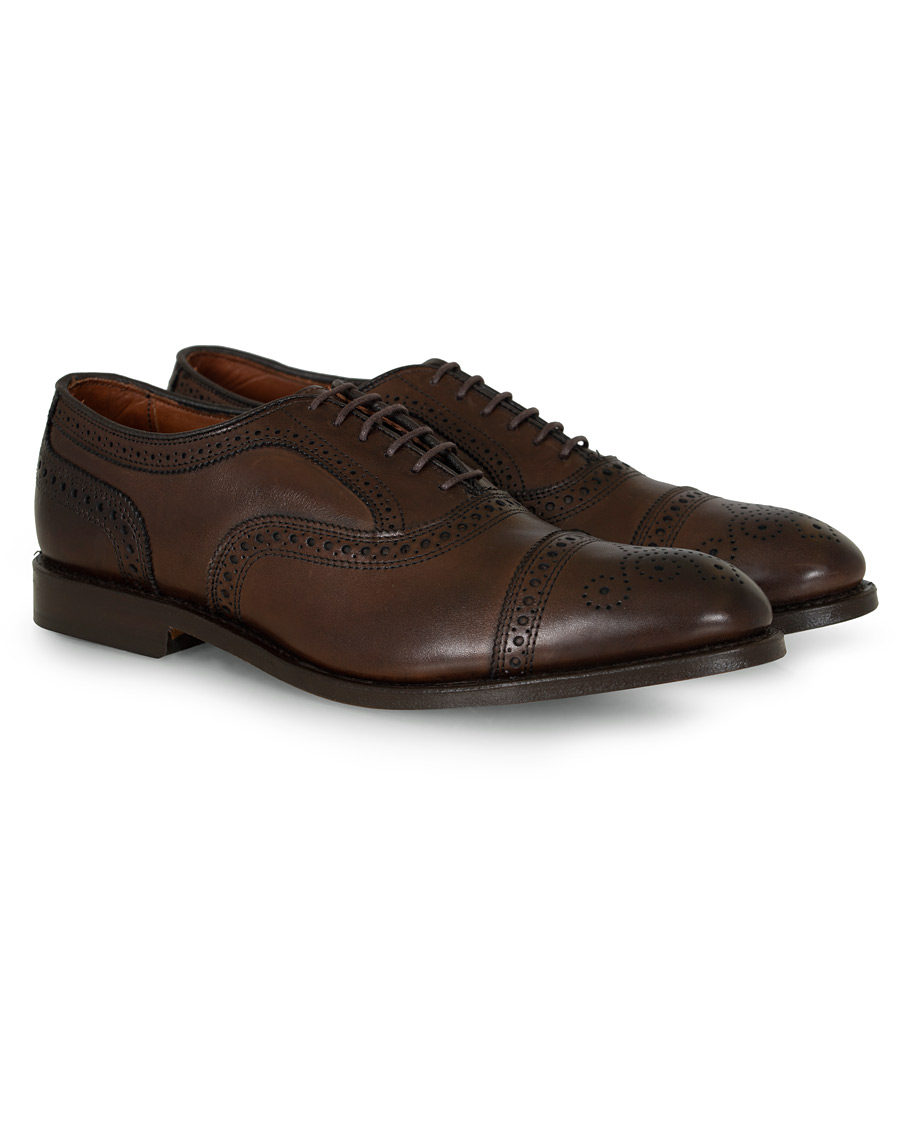Homme | Allen Edmonds Strand Brogue Dark Brown Calf | Allen Edmonds | Strand Brogue Dark Brown Calf