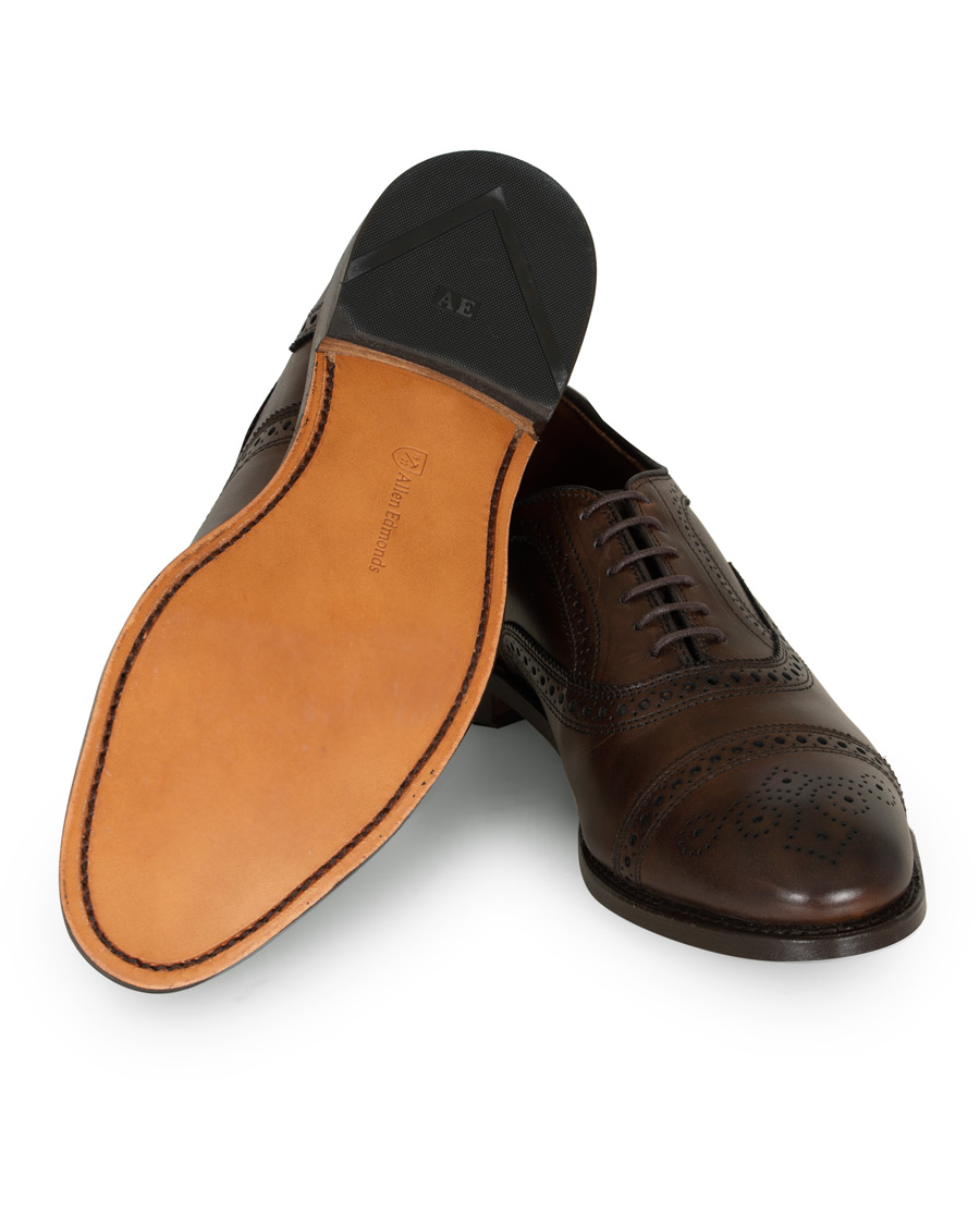 Homme | Allen Edmonds Strand Brogue Dark Brown Calf | Allen Edmonds | Strand Brogue Dark Brown Calf
