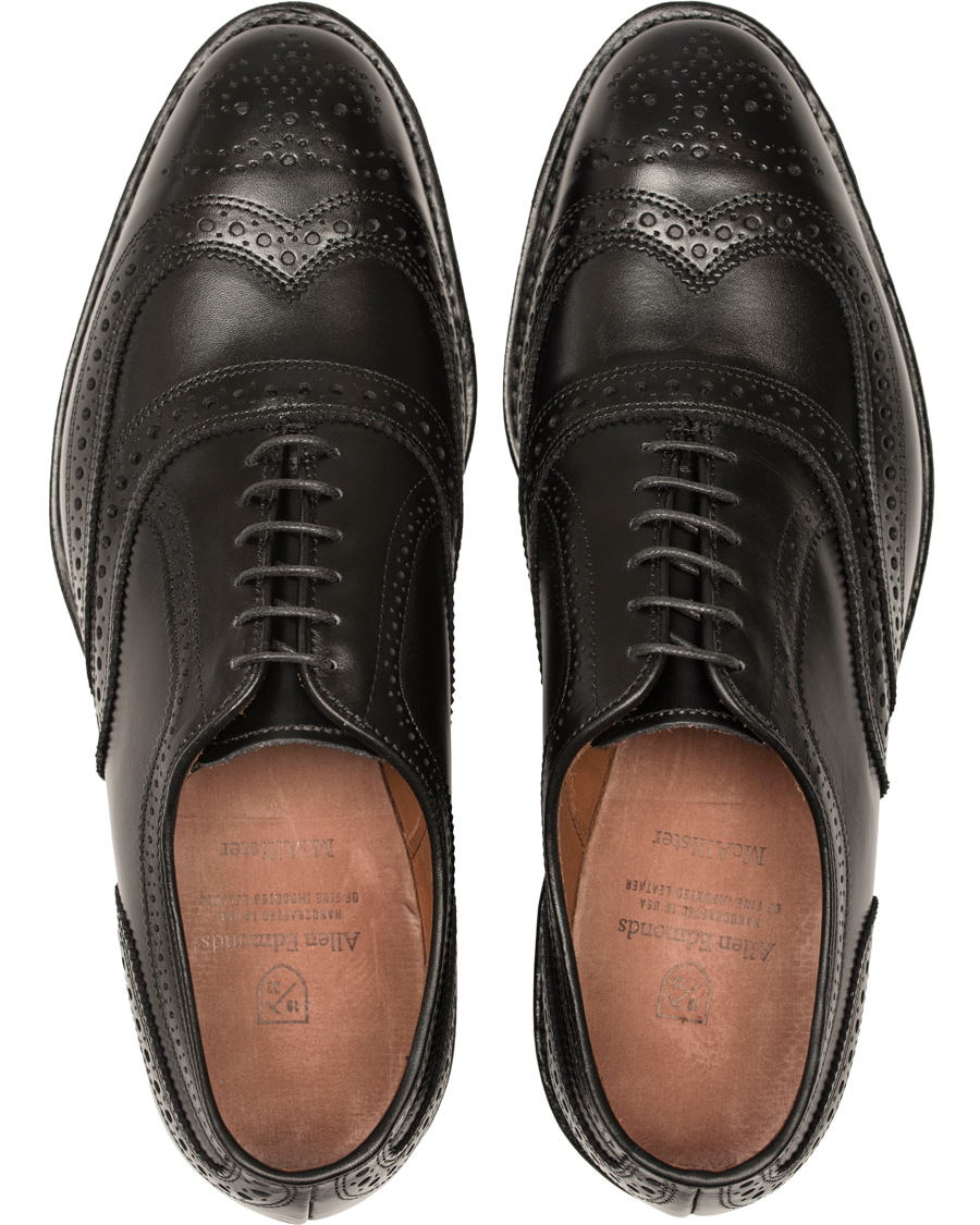 Homme | Allen Edmonds McAllister Brogue Black Calf | Allen Edmonds | McAllister Brogue Black Calf