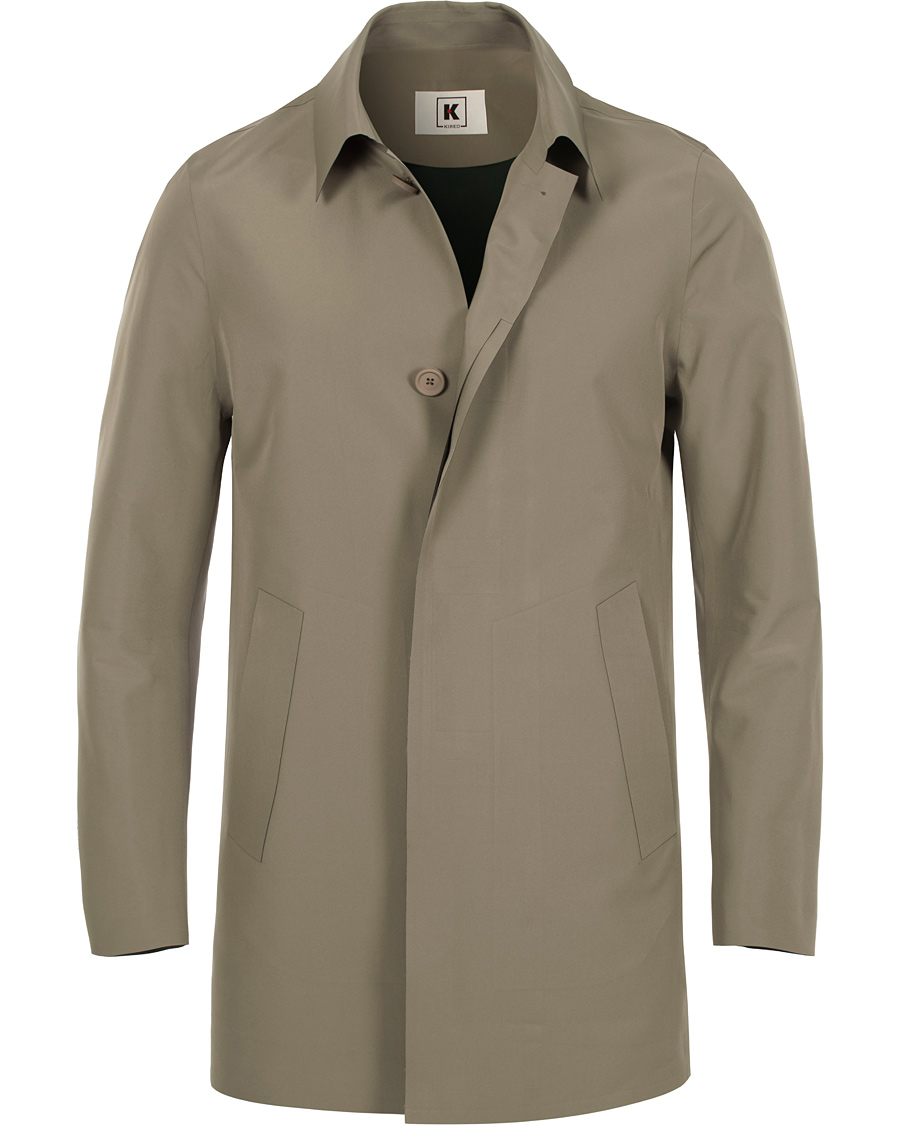 Homme | Manteaux Et Vestes | Kired | Pablo Laser Cut Trench Khaki