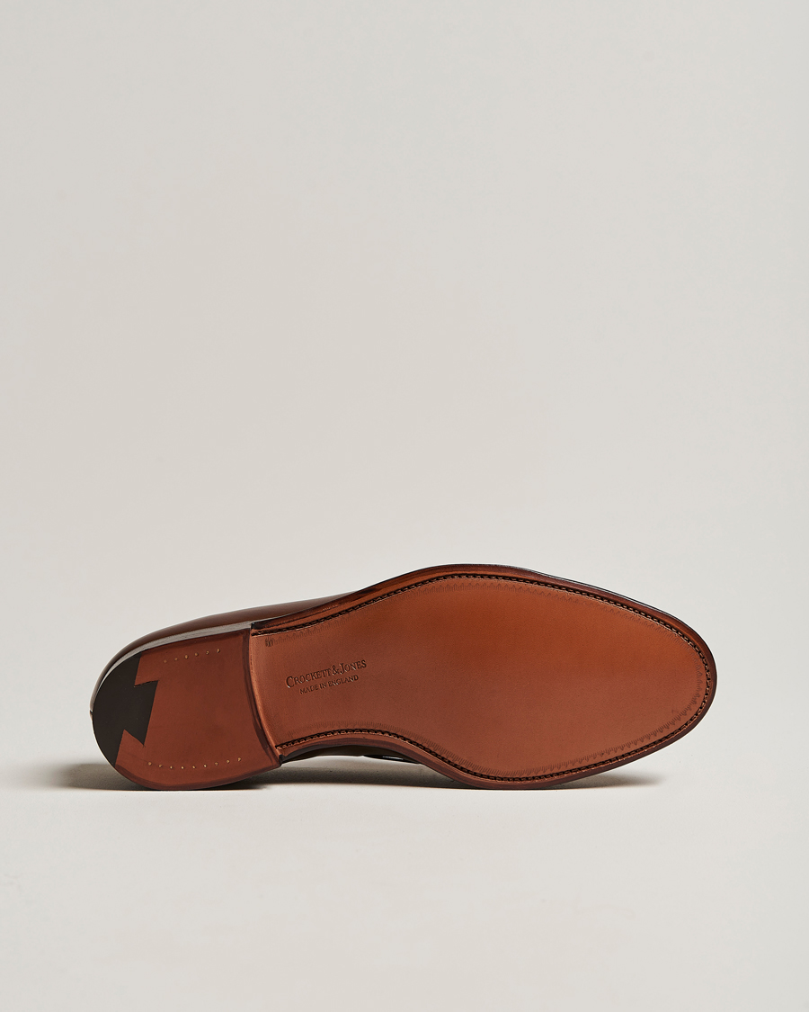 Homme | Loafers | Crockett & Jones | Cavendish Tassel Loafer Dark Brown Calf