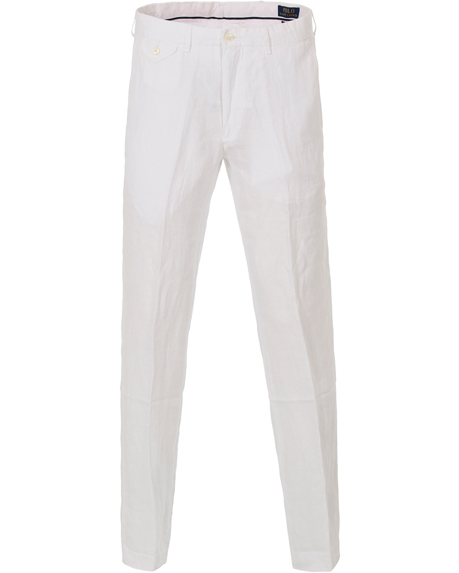 Homme | Pantalons | Polo Ralph Lauren | Linen Trousers White