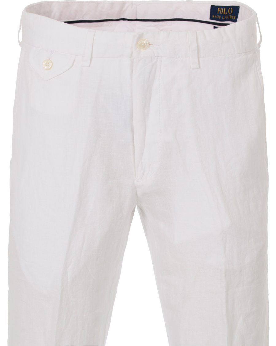Homme | Pantalons | Polo Ralph Lauren | Linen Trousers White
