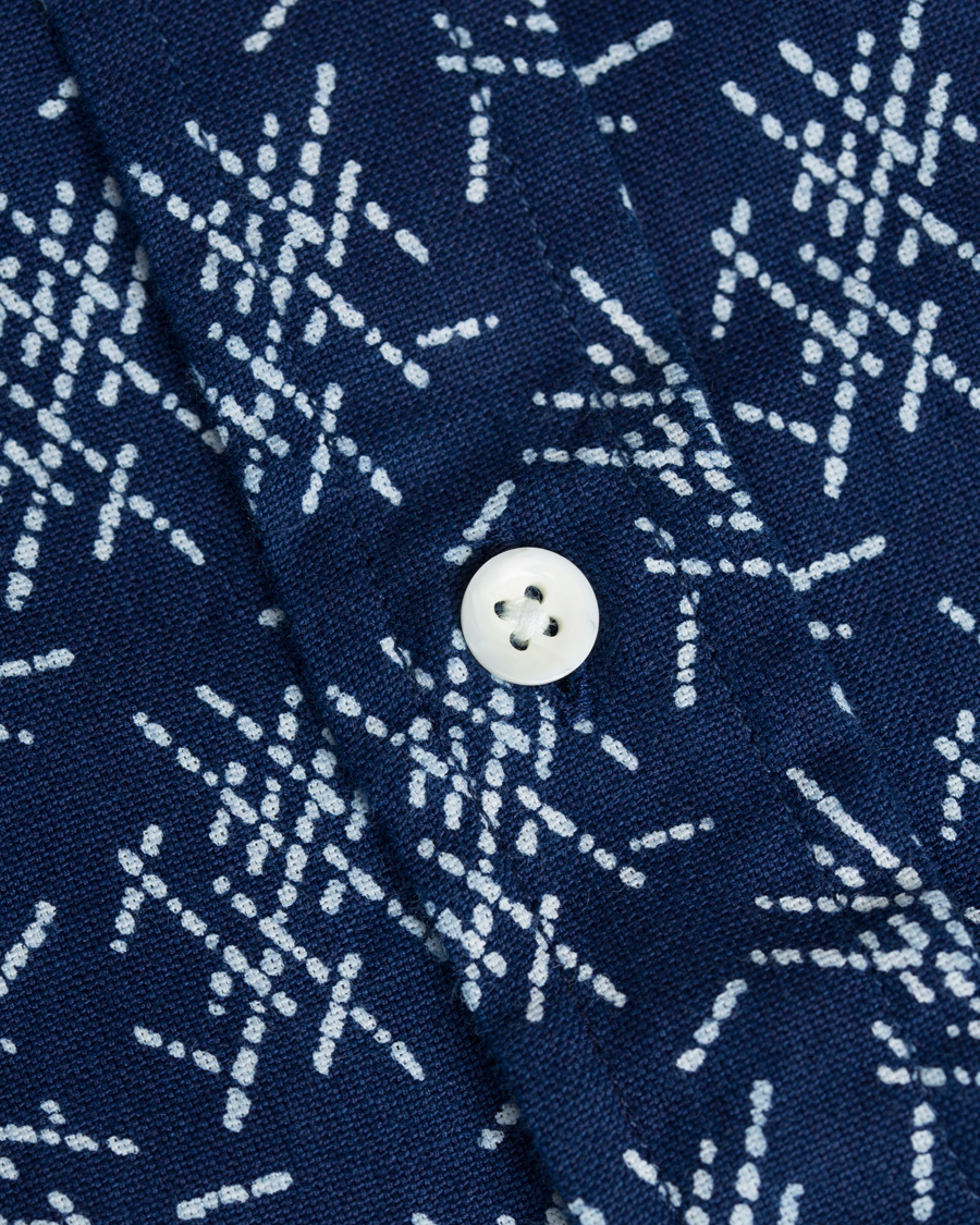 Homme | Chemises | GANT Rugger | Oxford Mikado Hugger Fit Shirt Dark Indigo