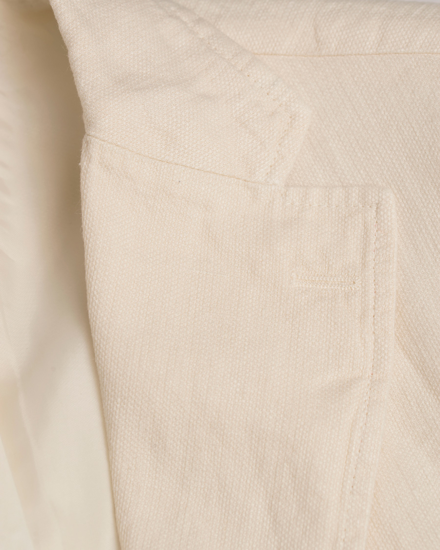 Heren | Blazers | Stenströms | Garment Dyed Linen Blazer Nature