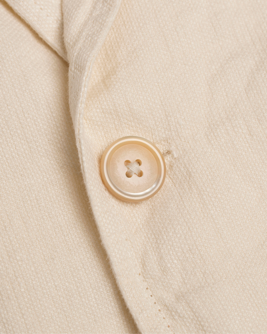 Heren | Blazers | Stenströms | Garment Dyed Linen Blazer Nature